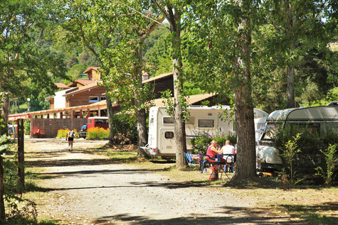Photographie du camping de Pierrageai